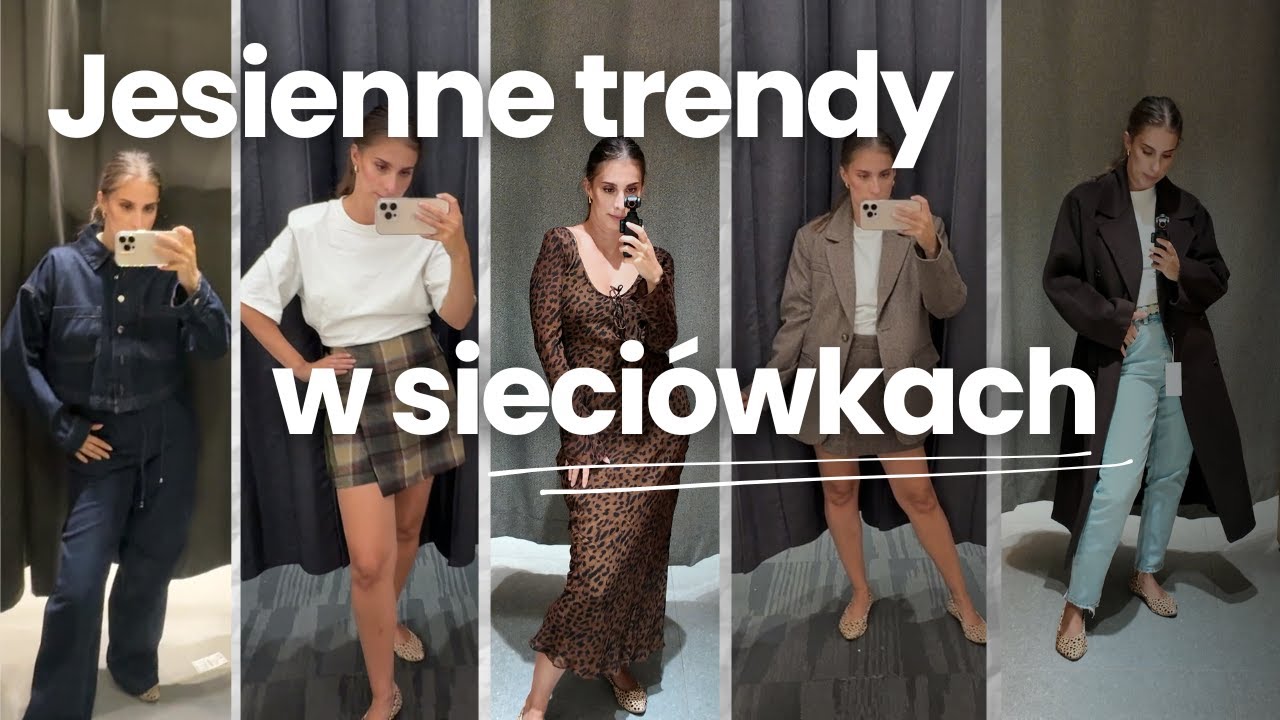 Jesienne trendy w sieciówkach