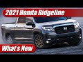 2021 Honda Ridgeline: What's New