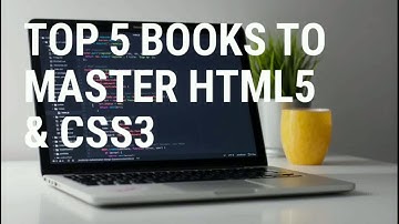 Top 5 books to master HTML5 & CSS3