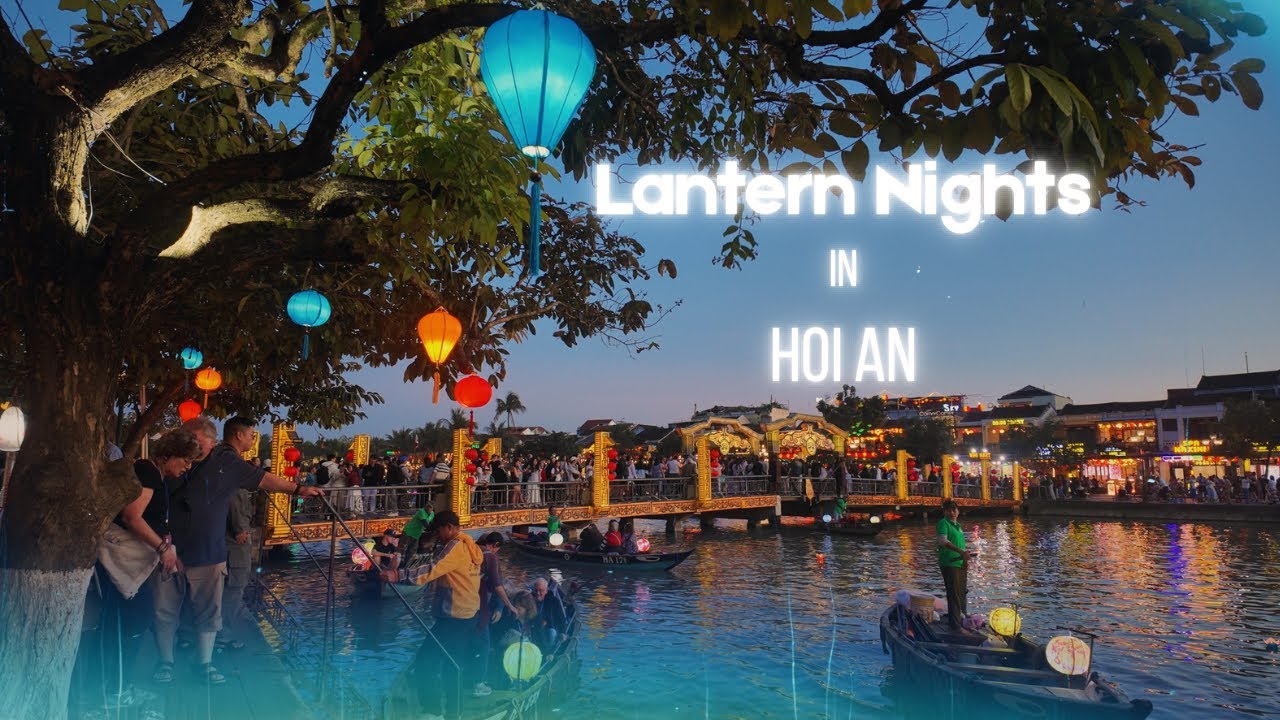 Hoi An Night Walk 🇻🇳 Japanese Bridge, An Hoi Bridge & Lantern Market