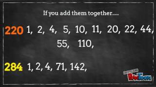 Amicable Numbers Youtube