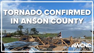 EF-2 tornado confirmed in Anson County, North Carolina