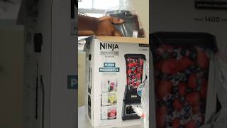 Unbox My Powerful Ninja Professional Blender 1400 Peak Watts. #ninjablender #unboxing #unboxingvideo