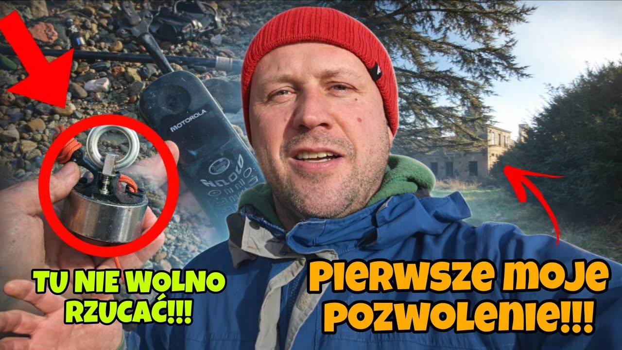 HIT czy Porażka? Pierwsze moje pozwolenie na pola!! Znalazłem magnes neodymowy oraz sygnet z Francji