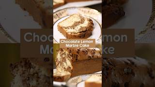 Lo #SummerVacationFeast ka damdaar hero - Chocolate Lemon Marble Cake! #youtubeshorts