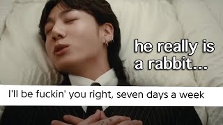 Jungkook is wildin’ 👀