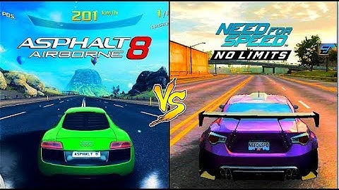 Asphalt 8 Airborne VS Need For Speed: No Limits Comparison I Android HD