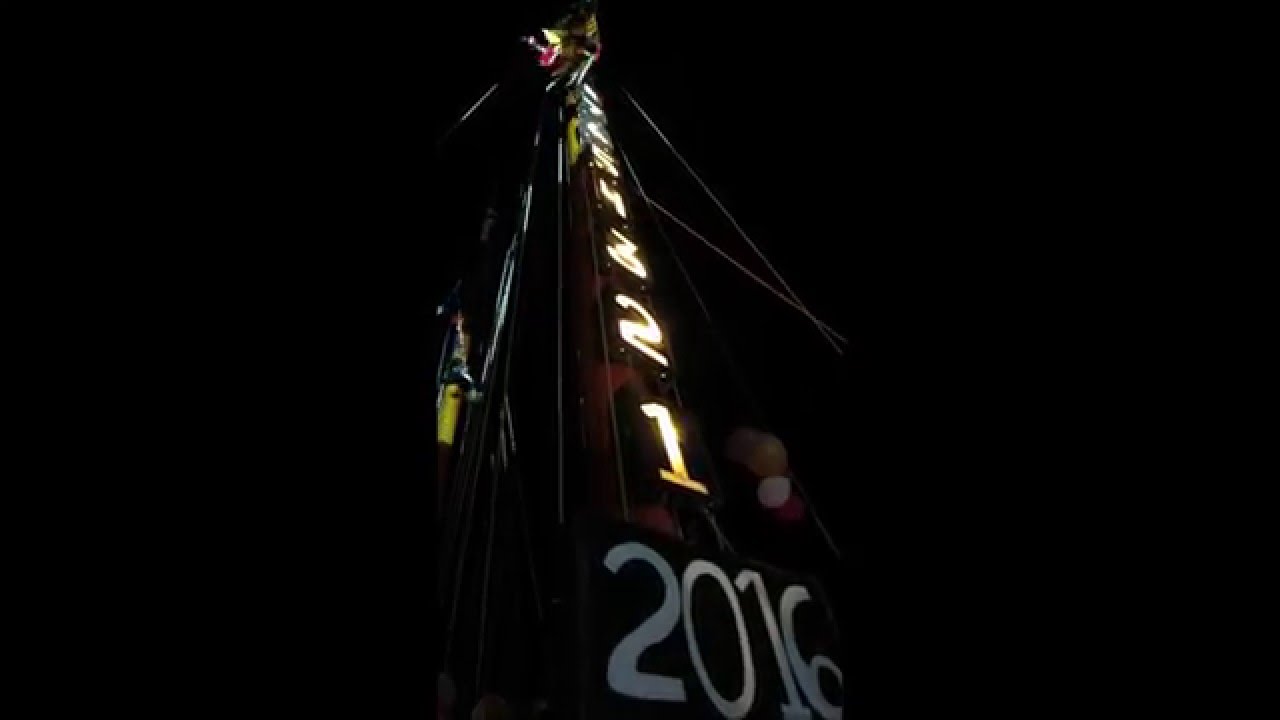 The Lowering of the Wench at Schooner Wharf Bar New Year's Eve, Key ...