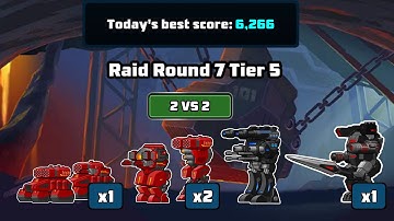 Raid Round 7 Tier 5 | Best Score | New 2024 Raid Guide | Supermechs