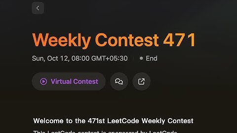 Leetcode Weekly Contest 471 PCD: Beginner Friendly Solutions