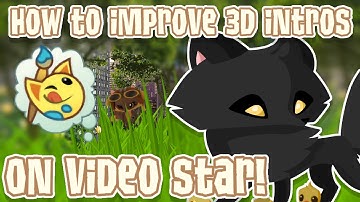 How to IMPROVE 3D Intros on VIDEO STAR | Animal Jam| Scary AJ