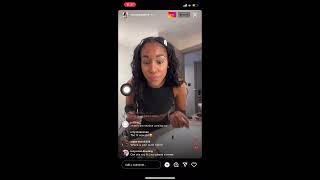 love islanders instagram live (dami, summer and chyna)