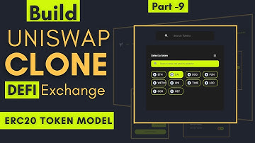 All ERC20 Token Search Model | Build A Uniswap Clone (Defi) Decentralized Exchange | Defi Exchange