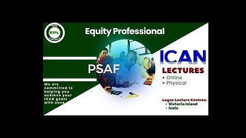 PSAF: Class 18 Ethical Issues in Public Sector Accounting