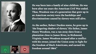 The Life and Work of Dr. Carter G. Woodson: Black History Month and Beyond