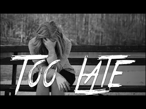TOO LATE - Sad Emotional Piano Rap Beat | Sad Breakup Instrumental