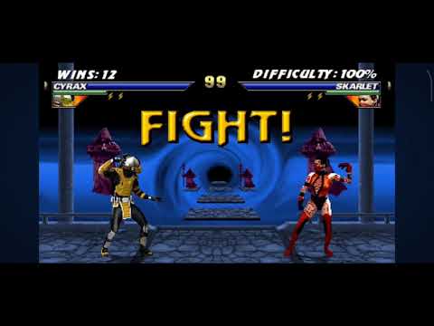 Mortal Kombat Project - CYRAX Wins ( Champion MK Project )