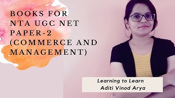 Best Books for NTA UGC NET Paper-2 (Commerce and Management)