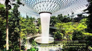 393 HZ ASSOCIATED WITH EYES VISUALIZATION 12.3 HZ ASSOCIATED WITH HEART LOVE,WARMTH 6.15 HZ