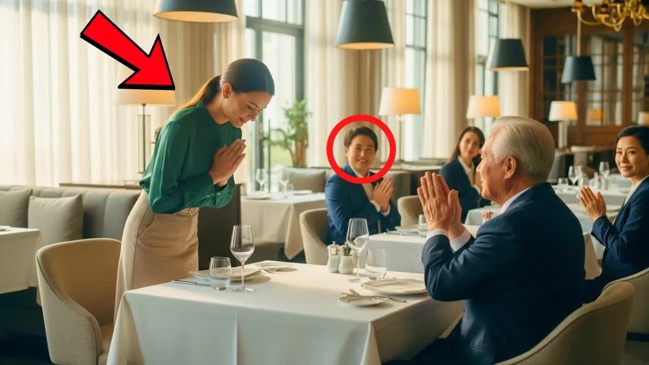 Alle Ignorierten Den Japanischen Milliardär — Bis Die Kellnerin Auf Japanisch Mit Ihm Sprach