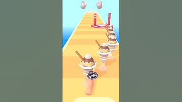 Ice Cream Stack Run Lvl.6 #games #ytshorts