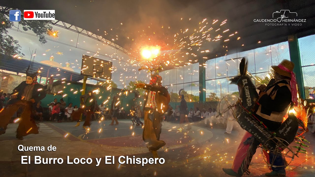 Quema de El Burro Loco y El Chispero - Video Viral  (OFICIAL)