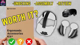 Steam Frame Ergonomic Accessory Kit - Is It Worth It? - Unboxing, Assembly, Review