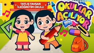 Daha Dün Annemizin | Okullar Açılıyor | Eğlenceli Bebek ve Çocuk Şarkısı | Tatlış Tavşan Resimi