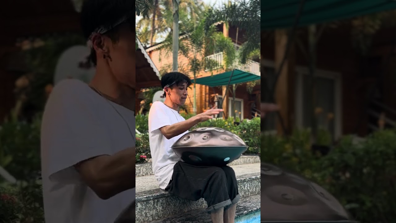 【心のノイズを音楽が消してくれる】 #shorts #REOMATSUMOTO #HandPan #ハンドパン #手碟 #癒しの音楽 #浄化音楽