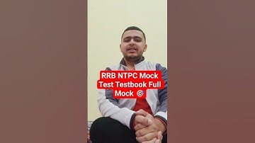 RRB NTPC Mock Test | Testbook Full Mock Test 🎯 #rrb #rrbntpc #ntpc #rrbntpc2025 #ntpc_exam #shorts