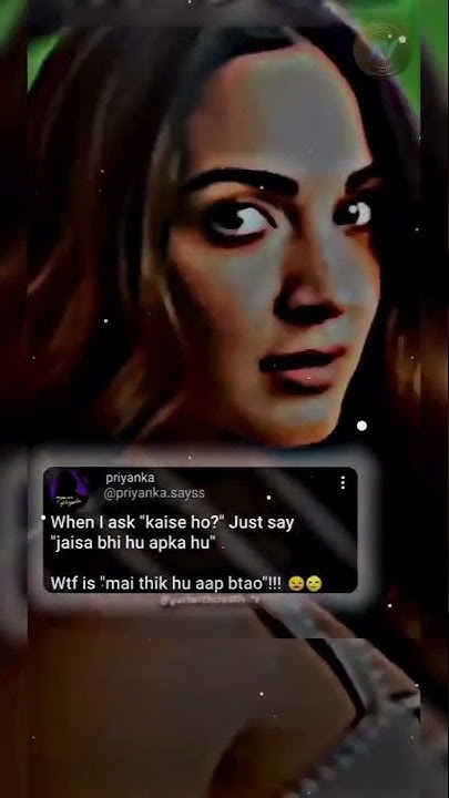 when-i-ask-kaise-ho-just-say-fake-tweet-reel-shorts-aesthetic