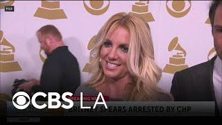 Singer Brittney Spears arrested by CHP in Ventura
