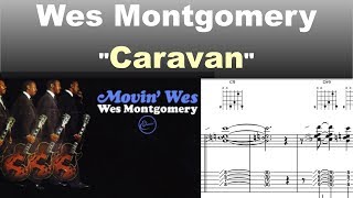 Wes Montgomery - Caravan - Virtual Guitar Transcription by Gilles Rea chords