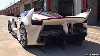 Ferrari FXX K OnBoard Footage on Track  PURE V12 Engine Sound!
