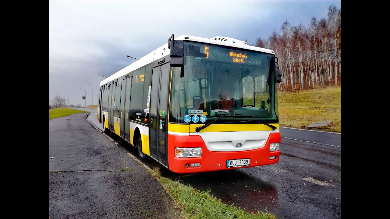 MOST - Linka 5: Nádraží - Vtelno