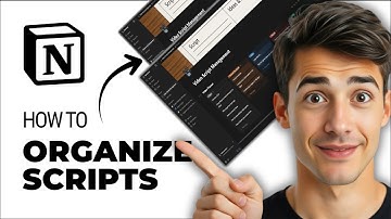 Videoscripts organiseren in Notion (de gemakkelijkste manier) (gids 2025)