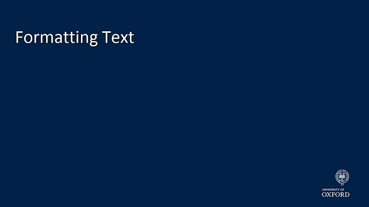 Basic Text Input and Formatting in LyX