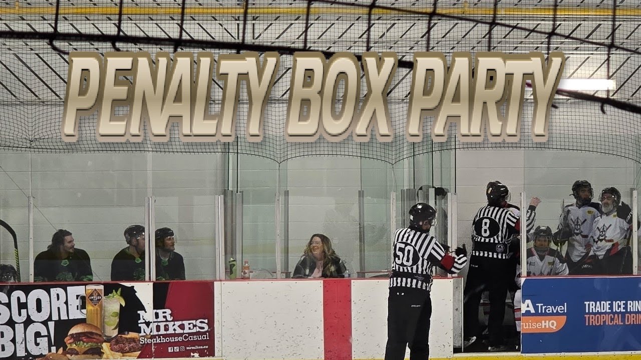 CCRHL Edmonton Beer League! Snakearm VS. Saracens (Penalty Box Penalty)