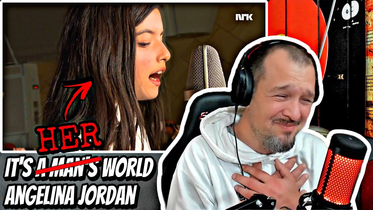 ЭТО ЕЁ МИР!! | Анджелина Джордан — «Это мужской мир» (LIVE) | Saucey Reacts