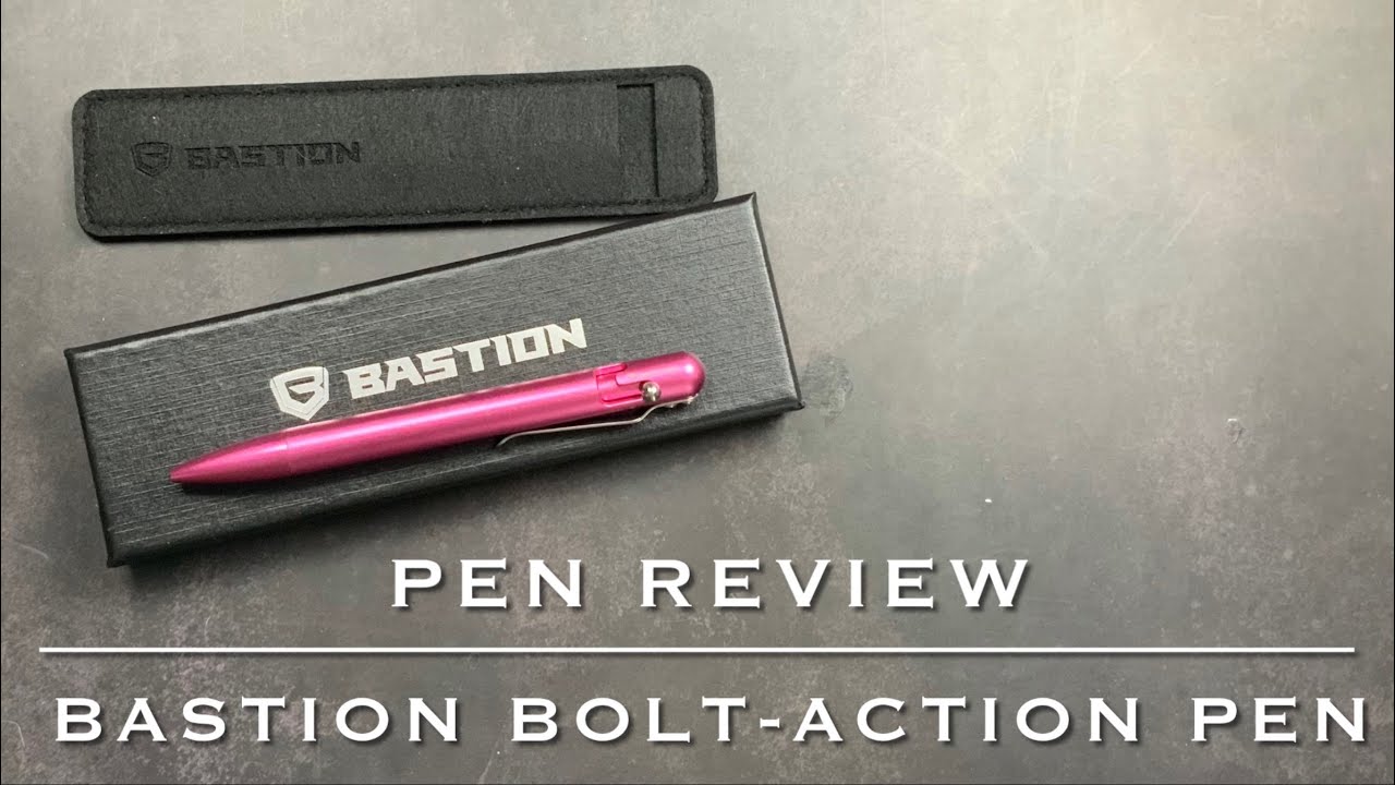Pen Review: Bastion Bolt-Action Ballpoint