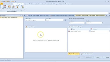Feenics v3 -  Access Levels