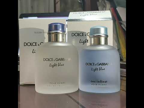 Video Review Nước Hoa DOLCE GABBANA LIGHT BLUE EDT & EAU... - youtube