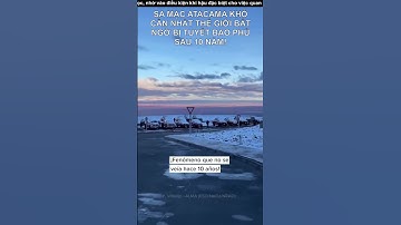 Sa mạc Atacama khô cằn nhất thế giới bất ngờ bị tuyết bao phủ sau 10 năm!