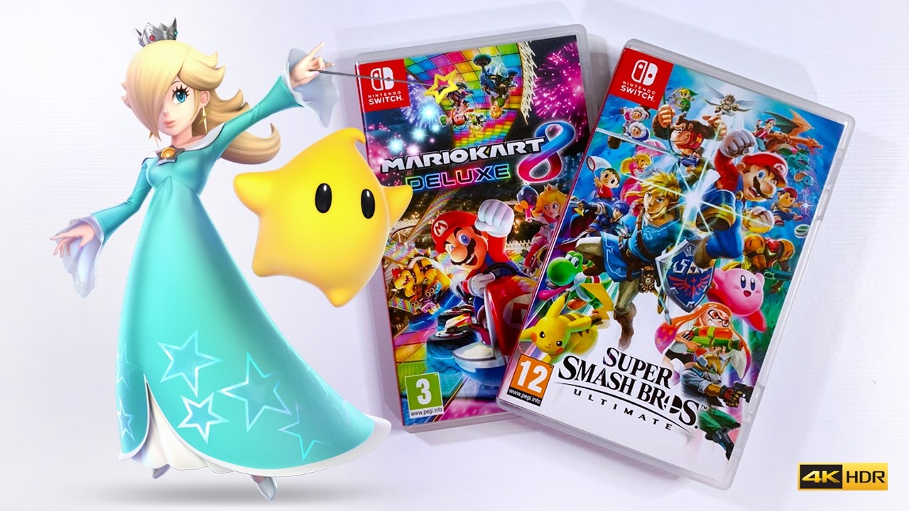 Rosalina: Racing & Fighting! (Mario Kart 8 Deluxe & Super Smash