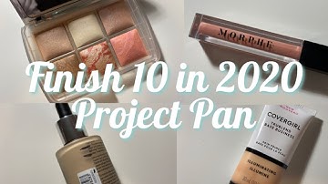 FINISH 10 IN 2020 PROJECT PAN UPDATE!