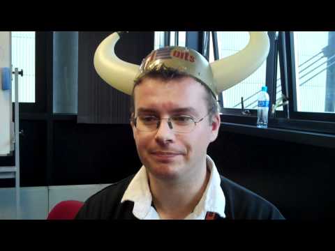 SQLBits backstage - Chris Webb
