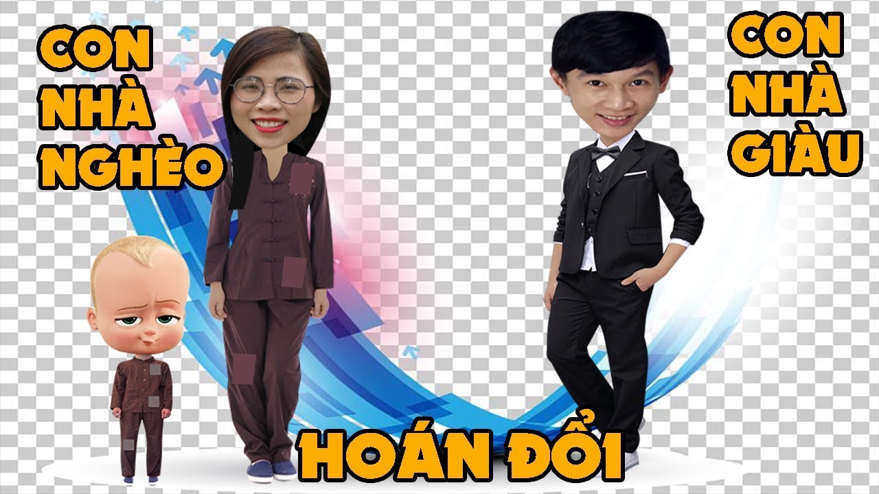 Hoán Đổi Thân Phận Con Nhà Giàu Và Con Nhà Nghèo | Đoàn Vlog - YouTube