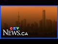 Toronto’s air quality ranked worst in the world amid wildfires in the province