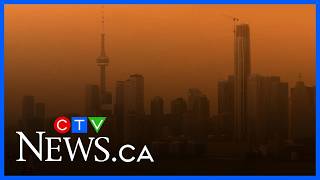 Toronto’s air quality ranked worst in the world amid wildfires in the province