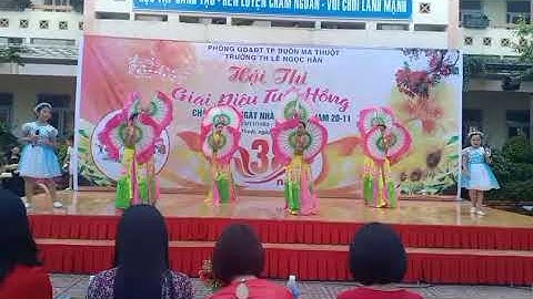 Nhớ ơn thầy cô. Lớp 5A trường TH Lê Ngọc Hân. 20/11/2020